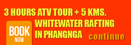 ATV Phang Nga, 3 Hours ATV Tour + 5 KMS. Whitewater Rafting in Phang Nga