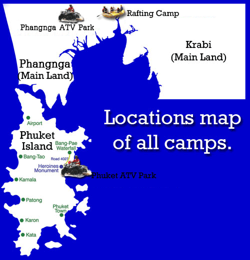 ATV Phuket: All Tour Locations